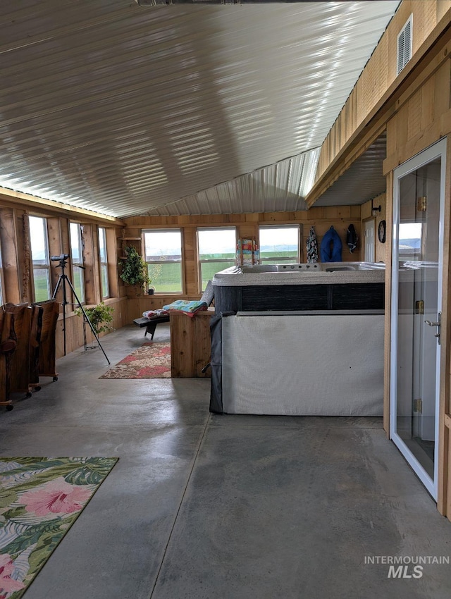 232 Camas Rd, Grangeville, ID 83530 - view of patio with a hot tub