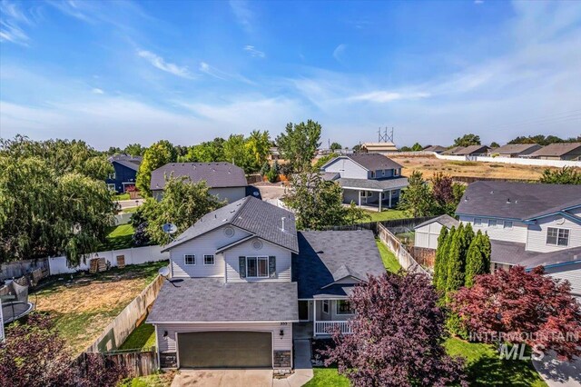555 W Mulberry Loop, Nampa, ID 83686 - aerial view of residential area