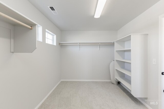 11075 W Windmill Way, Nampa, ID 83651 - walk in closet featuring visible vents and light colored carpet