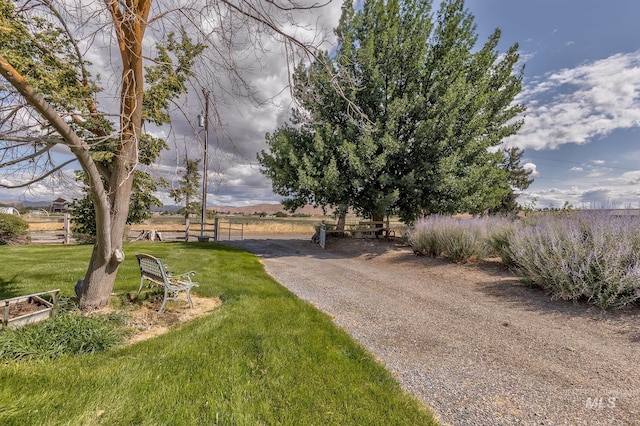 1507 Scheloske Rd, Weiser, ID 83672 - view of grassy yard featuring a view of countryside