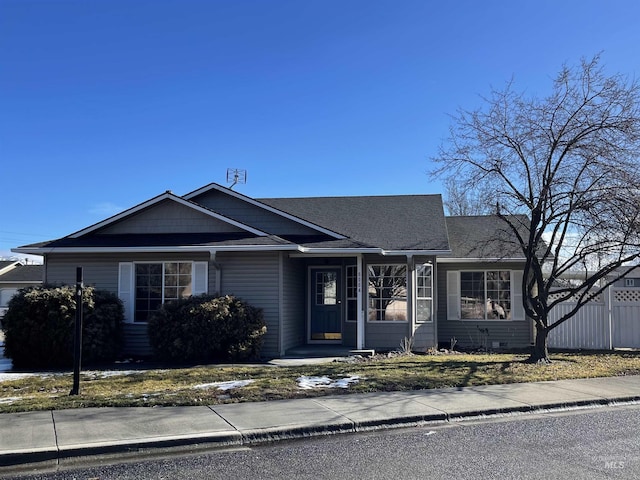 6064 N Lake Shore Ave, Garden City, ID 83714 - view of front of property featuring a shingled roof