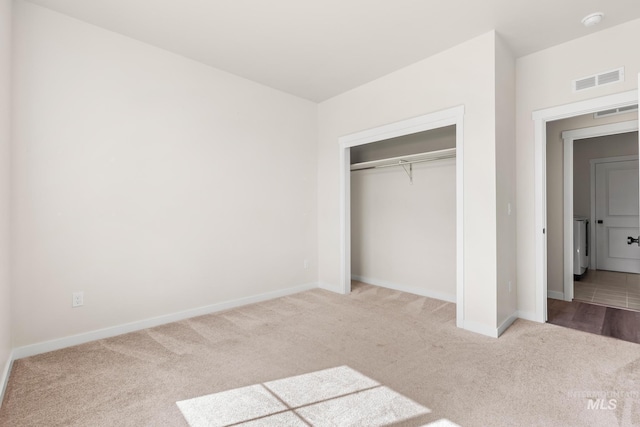 18293 N Begonia Way, Nampa, ID 83687 - unfurnished bedroom with carpet, baseboards, and a closet