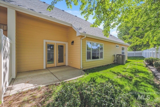 633 S Archstone Way, Boise, ID 83709 - back of property featuring a patio and a shingled roof