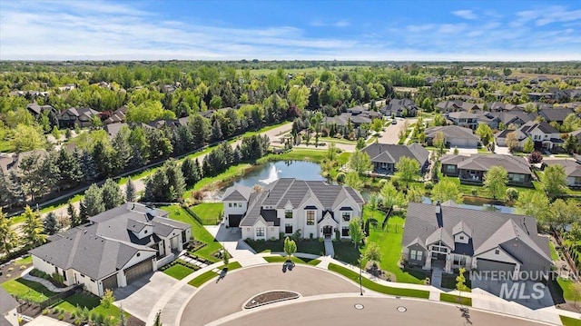 965 S Ranch House Way, Eagle, ID 83616 - aerial view of residential area featuring a large body of water