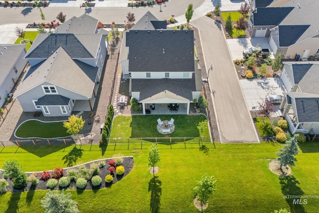1305 N Big Star Pl, Eagle, ID 83616 - aerial view of residential area