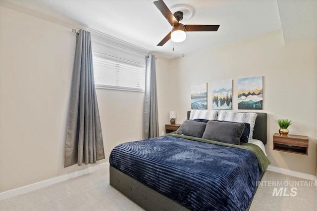 632 N Edgewood Ln, Eagle, ID 83616 - carpeted bedroom featuring baseboards and ceiling fan