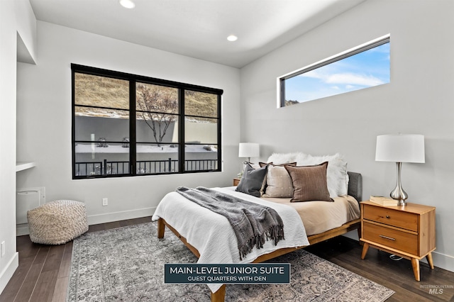 510 W Paso Fino Dr, Boise, ID 83702 - bedroom with dark hardwood / wood-style floors