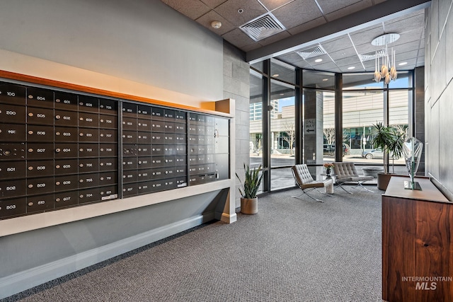 lobby with visible vents