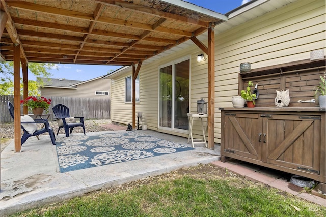 5609 Landsdown Ave, Caldwell, ID 83607 - view of patio featuring fence