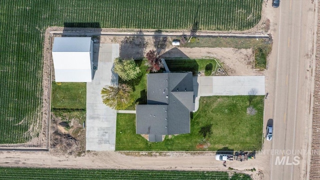 drone / aerial view