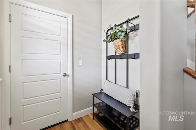 2065 Sombrero Ave, Middleton, ID 83644 - mudroom featuring wood finished floors and baseboards