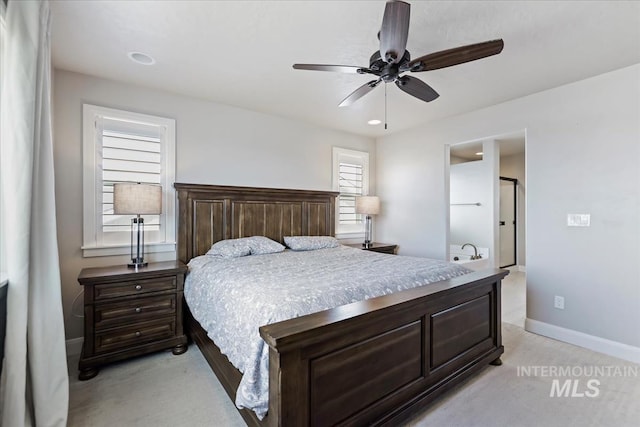 2065 Sombrero Ave, Middleton, ID 83644 - bedroom with light colored carpet and ceiling fan