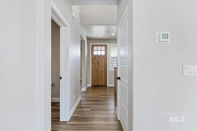 2065 Sombrero Ave, Middleton, ID 83644 - hallway featuring baseboards and wood finished floors