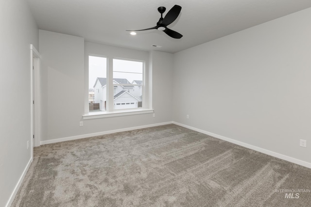 6760 S Cheyenne Ave, Boise, ID 83709 - carpeted spare room featuring ceiling fan and baseboards