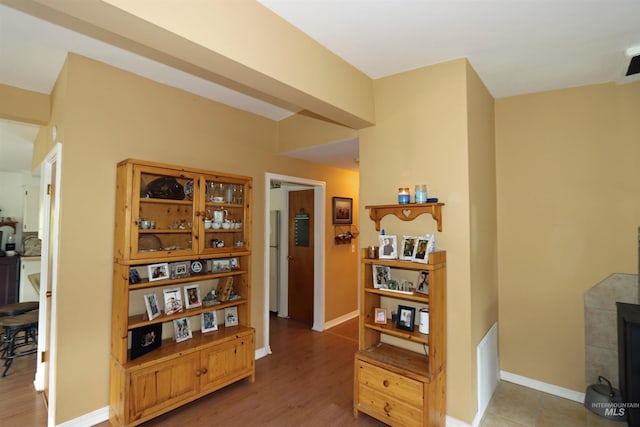 34 Locust Dr, Orofino, ID 83544 - hall with wood finished floors and baseboards