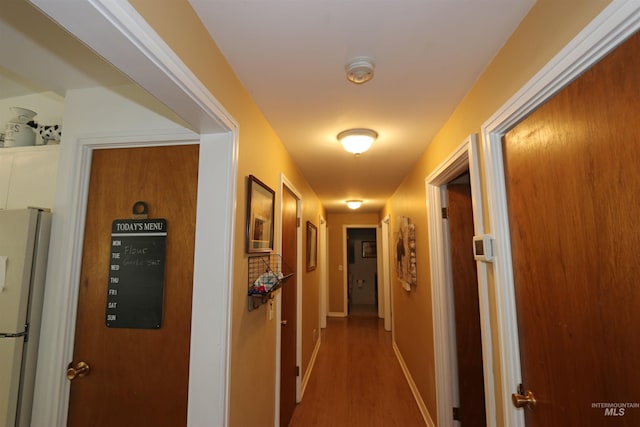 34 Locust Dr, Orofino, ID 83544 - hall featuring wood finished floors and baseboards
