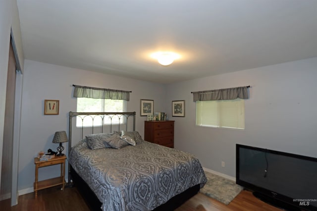 34 Locust Dr, Orofino, ID 83544 - bedroom with wood finished floors and baseboards