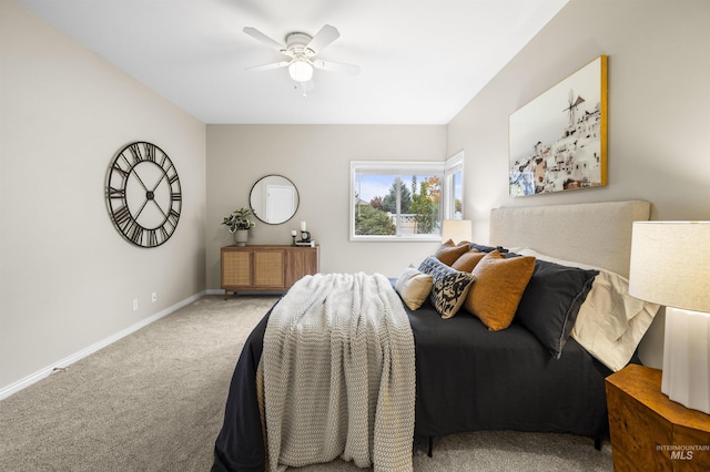380 S Golden Eagle Ln, Eagle, ID 83616 - carpeted bedroom featuring baseboards and ceiling fan