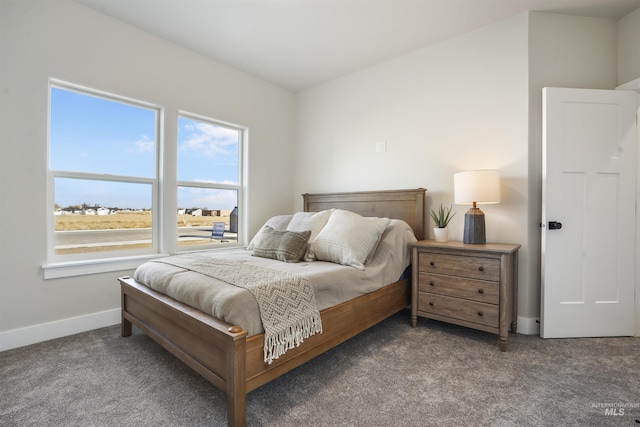 bedroom featuring carpet floors