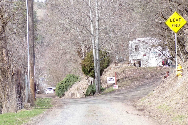 421 Dewey Ave, Orofino, ID 83544 - view of road with traffic signs