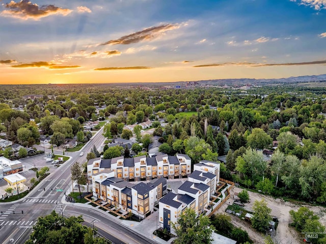 2031 S Makar Ln, Boise, ID 83706 - aerial view at dusk of view of scattered trees