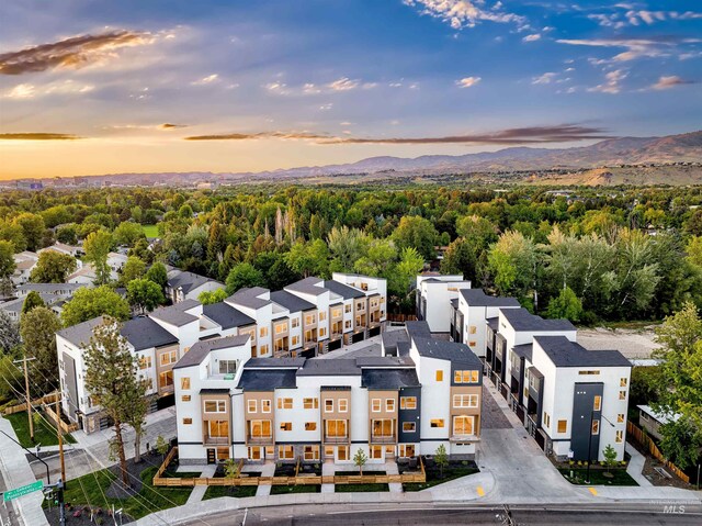 2031 S Makar Ln, Boise, ID 83706 - aerial view of residential area with mountains