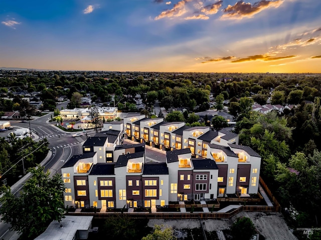 2031 S Makar Ln, Boise, ID 83706 - aerial view at dusk of view of scattered trees