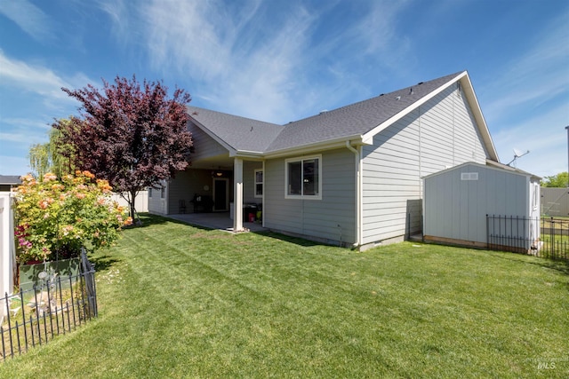 805 W Arbor Pointe Way, Nampa, ID 83686 - rear view of house featuring a patio and roof with shingles