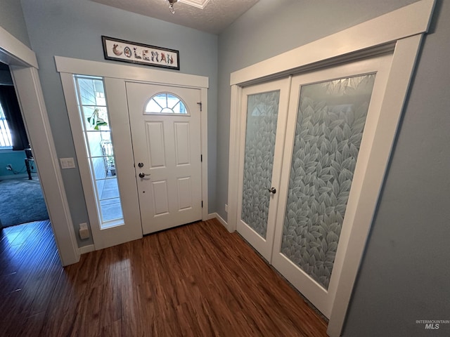 805 W Arbor Pointe Way, Nampa, ID 83686 - entryway featuring wood finished floors and baseboards