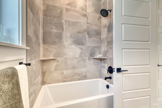 full bathroom with  shower combination