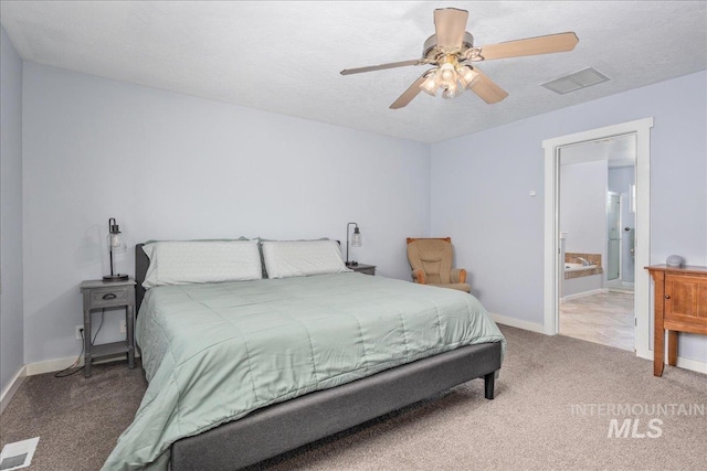 6495 S Mistyglen Ave, Boise, ID 83709 - bedroom with light carpet, baseboards, and a ceiling fan