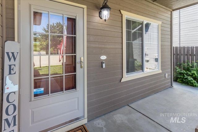 6495 S Mistyglen Ave, Boise, ID 83709 - view of doorway to property