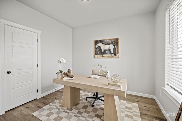 10061 W La Jolla Dr, Boise, ID 83709 - office with wood finished floors and baseboards