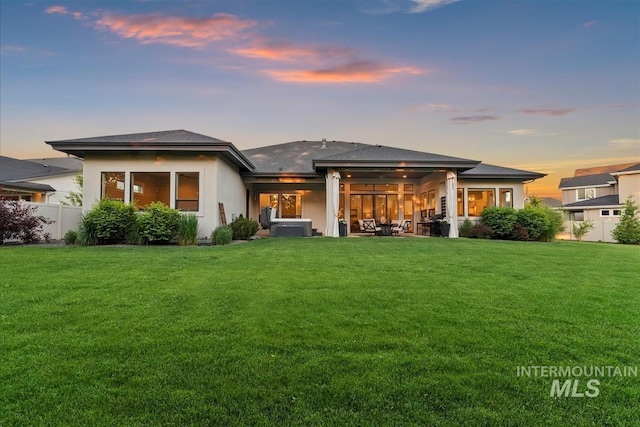 2165 N Luge Ave, Eagle, ID 83616 - back of property featuring a patio