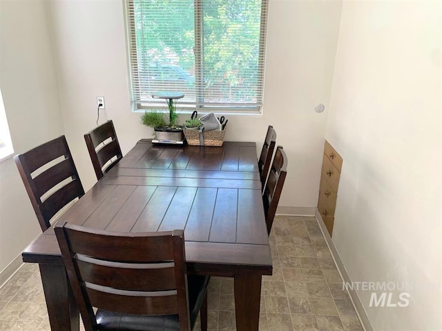 view of dining room