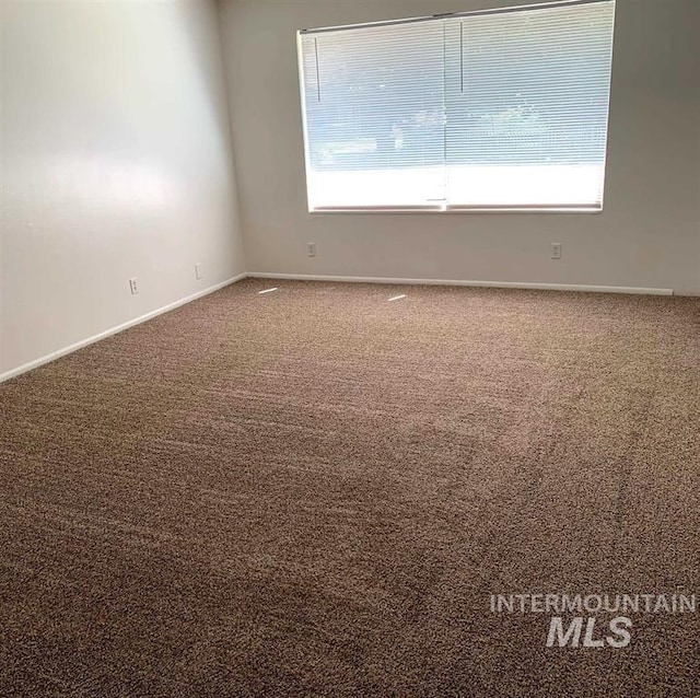 empty room with carpet floors