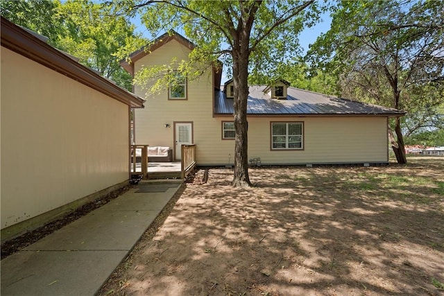 view of rear view of house