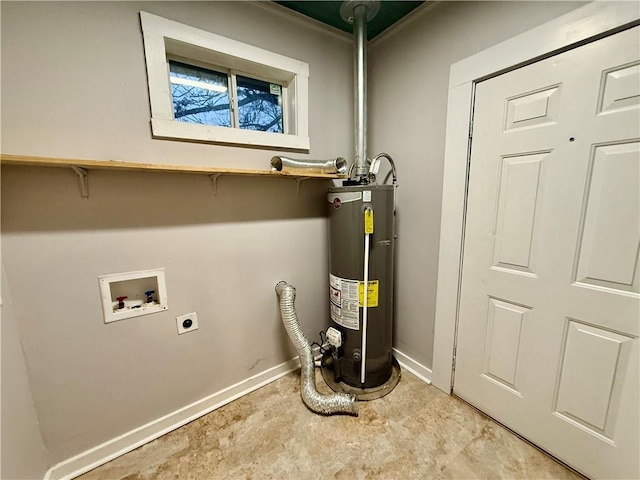 utilities with gas water heater