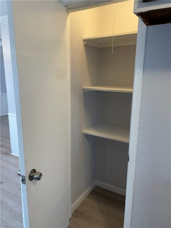 view of closet