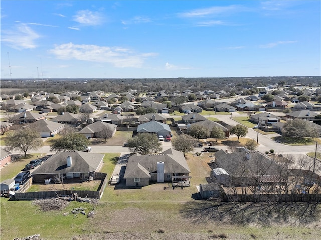 birds eye view of property featuring a residential view