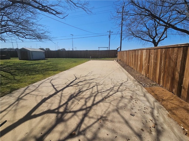 view of road