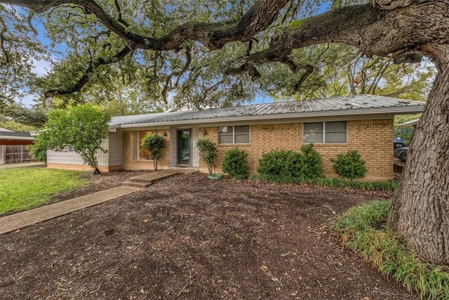 view of ranch-style home