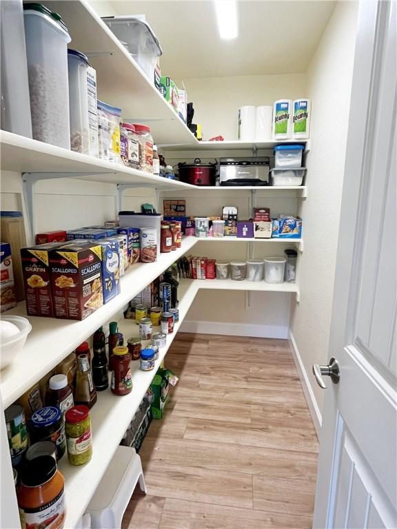 view of pantry