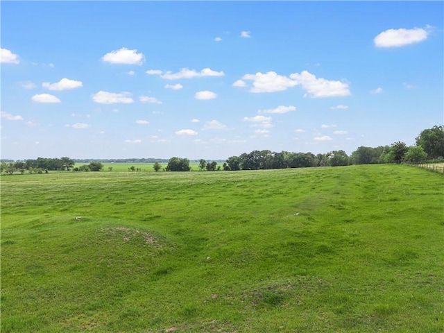 view of nature with a rural view