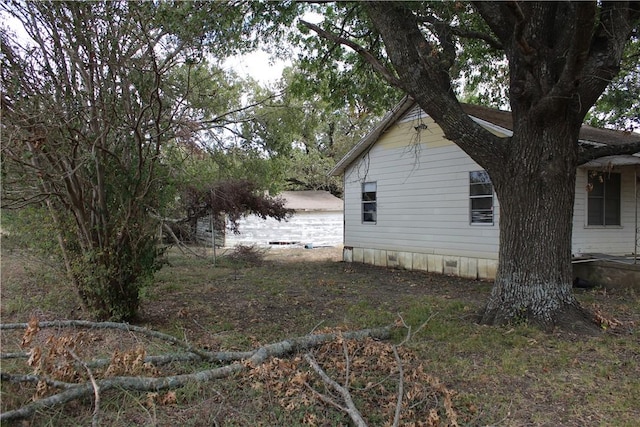 view of home's exterior