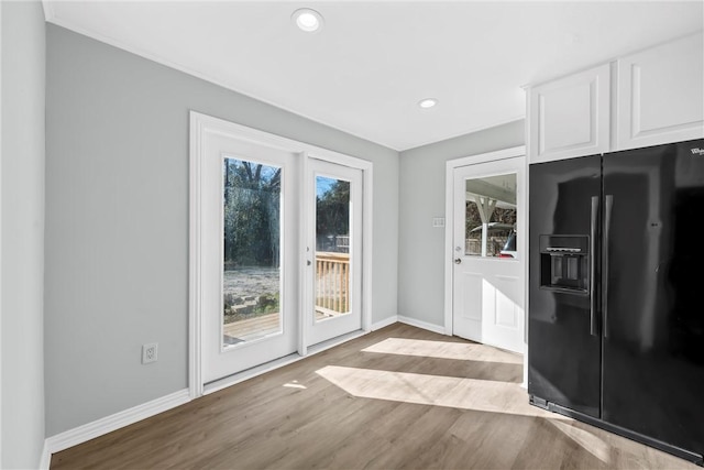 entryway featuring light wood-type flooring