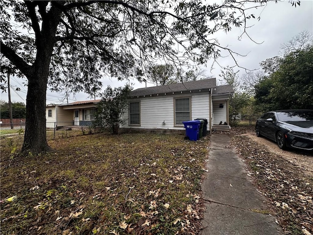 view of ranch-style house