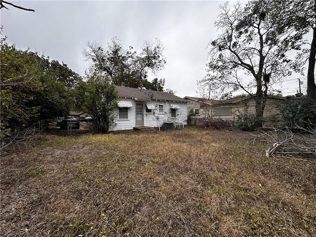 view of rear view of house