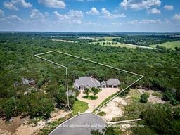 bird's eye view with a rural view