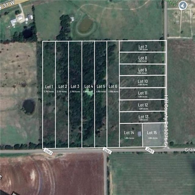 Lot15 Hcr 3363, Mount Calm TX, 76673 land for sale